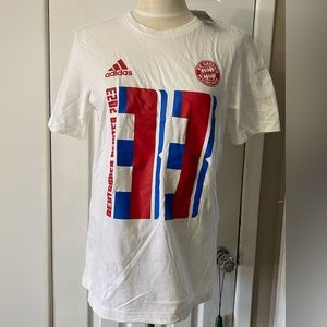 🇩🇪Adidas Bayern Munich 2023 Bundesliga Champions Tee